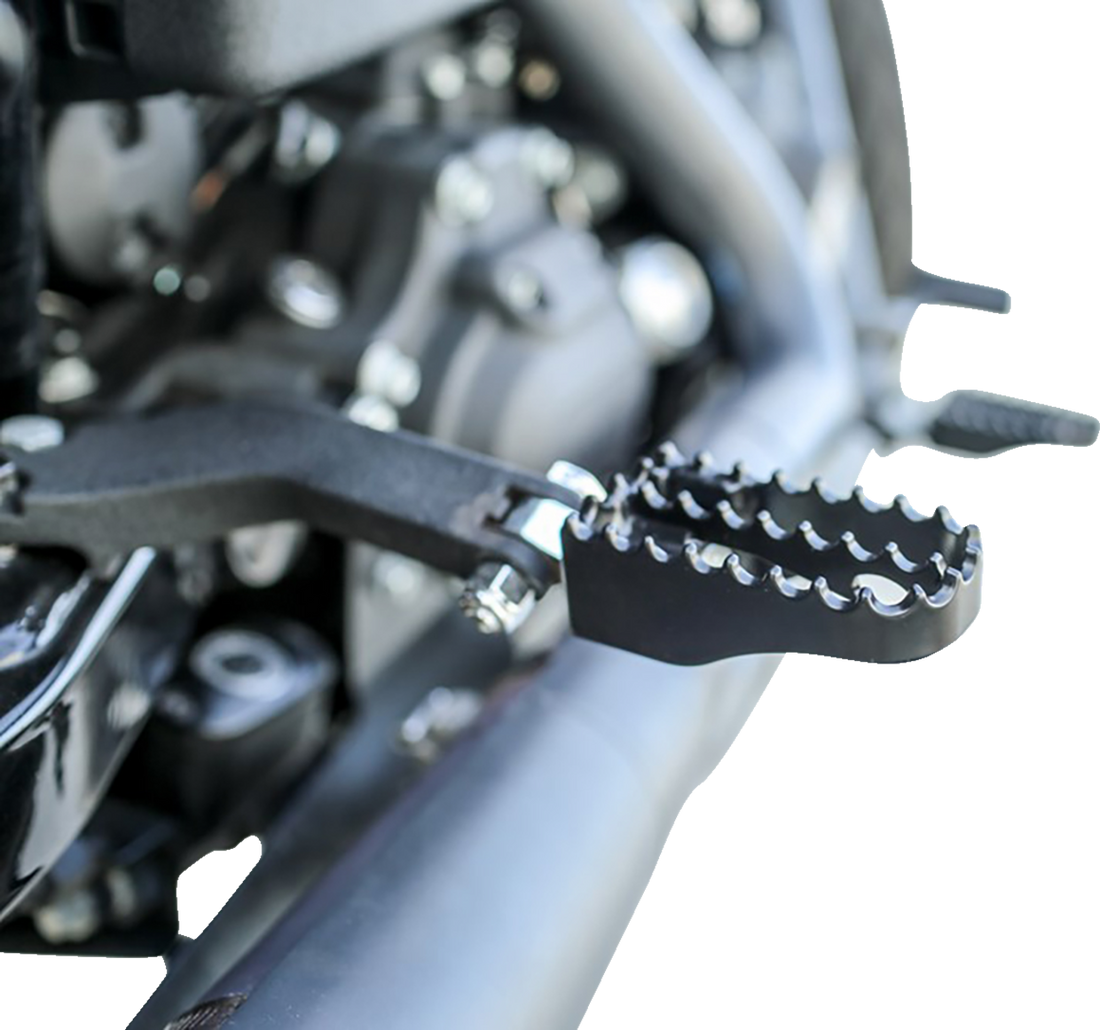 1620-2503 - BURLY BRAND MX Mini Footpegs - Driver/Passenger - Black B13-1010B