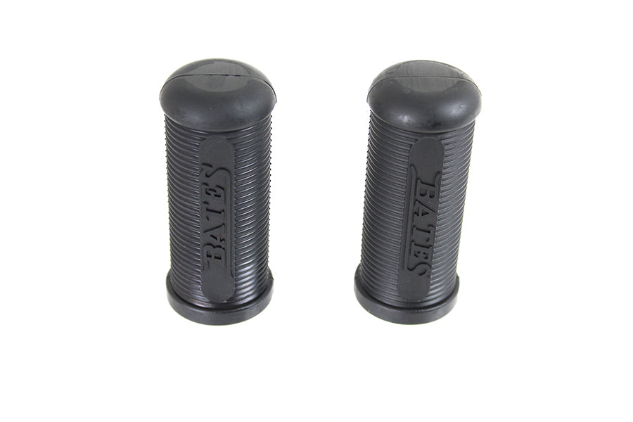 28-0000 - Bates Footpeg Rubber Black by V-Twin