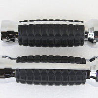 28-0011 - Alligator Style Grip Set Chrome by Wyatt Gatling