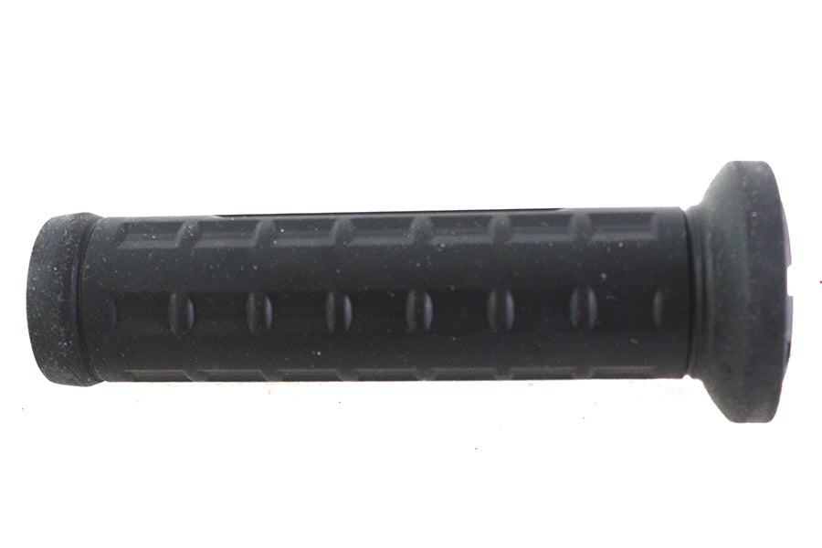 28-0014 - OE Left Handlebar Grip Black Rubber by V-Twin