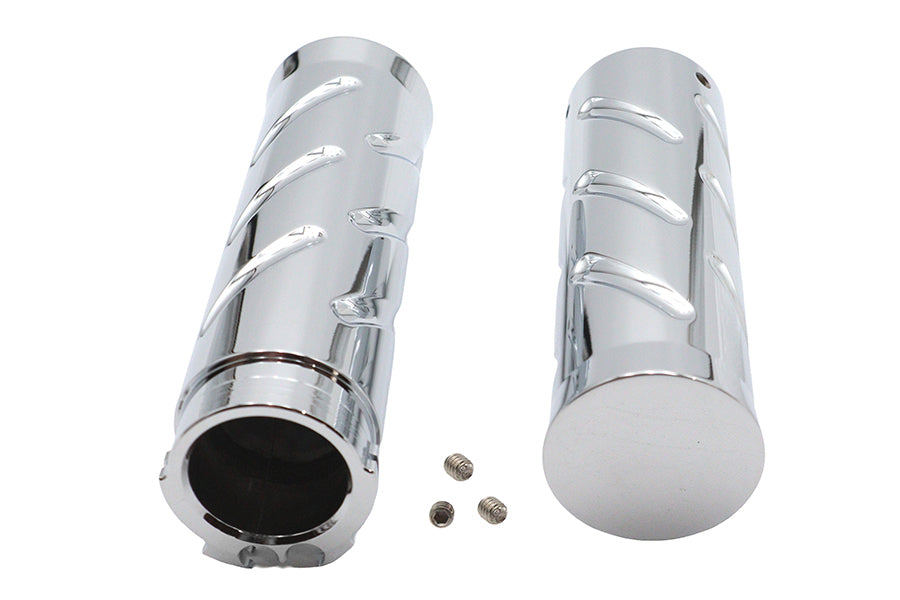 28-0051 - Billet Twist Style Grip Set by Wyatt Gatling
