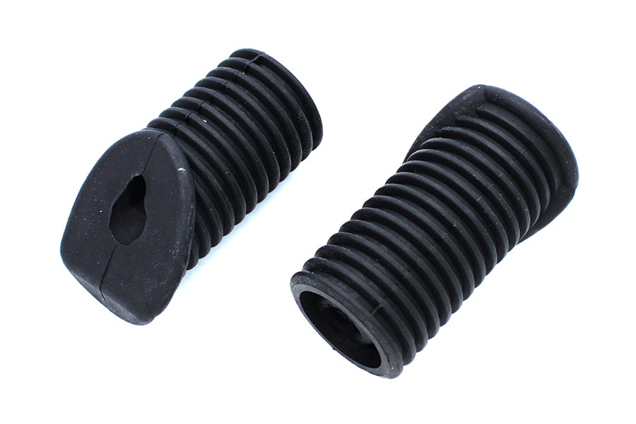 28-0199 - Footpeg Rubber Set Black by Wyatt Gatling