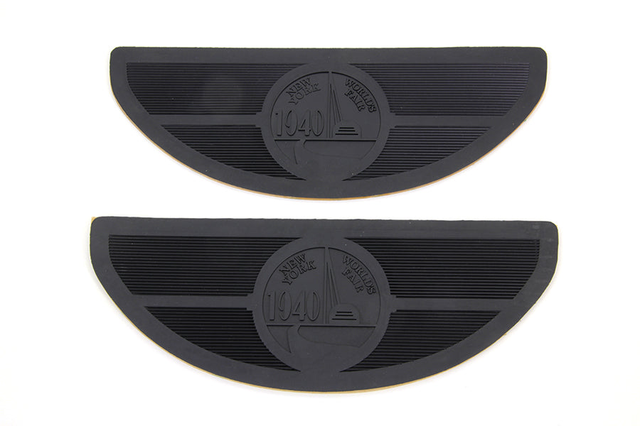 28-0212 - World's Fair Rubber Footboard Set by V-Twin
