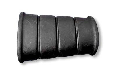 28-0213 - Kick Starter Pedal Rubber Black by V-Twin