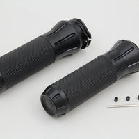 28-0248 - Black Grip Set with Black End Caps by Wyatt Gatling