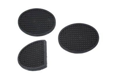 28-0301 - Clutch and Brake Pad Set Black by V-Twin
