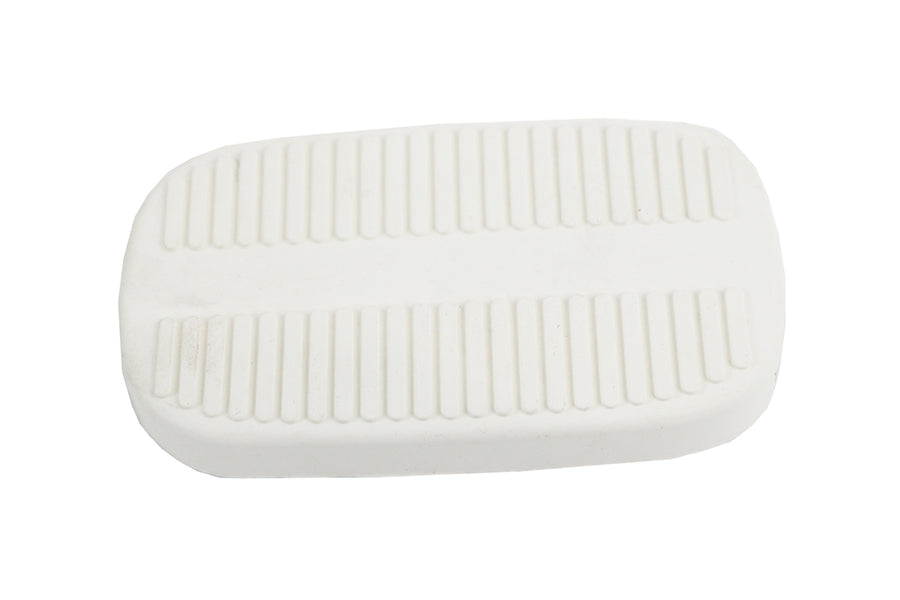 White Brake Pedal Pad