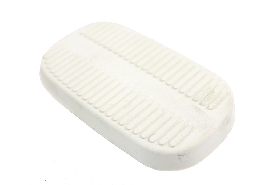 White Brake Pedal Pad