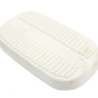 White Brake Pedal Pad