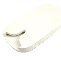 White Brake Pedal Pad