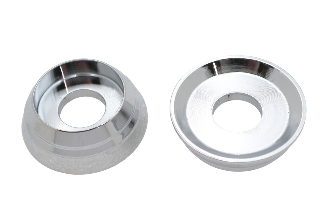 28-0441 - 1  Riser Sleeves Chrome by V-Twin