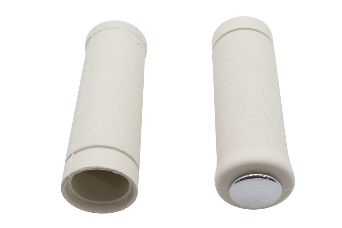 28-0602 - Stock Style White Grip Set by Wyatt Gatling