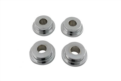 28-0675 - Chrome Solid Mount Riser Kit by V-Twin