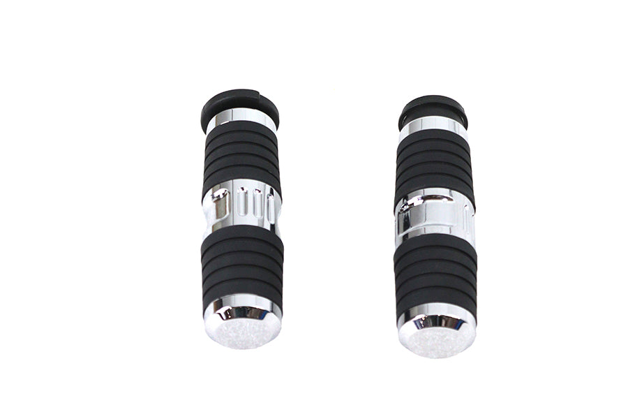 28-0873 - Hand Grip Set Chrome by V-Twin