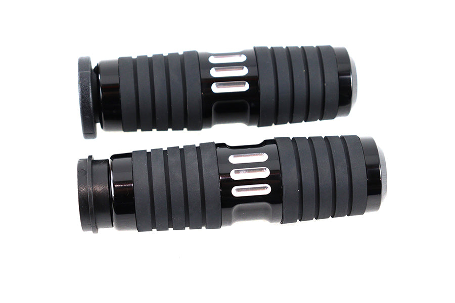 28-0876 - Hand Grip Set Black by V-Twin