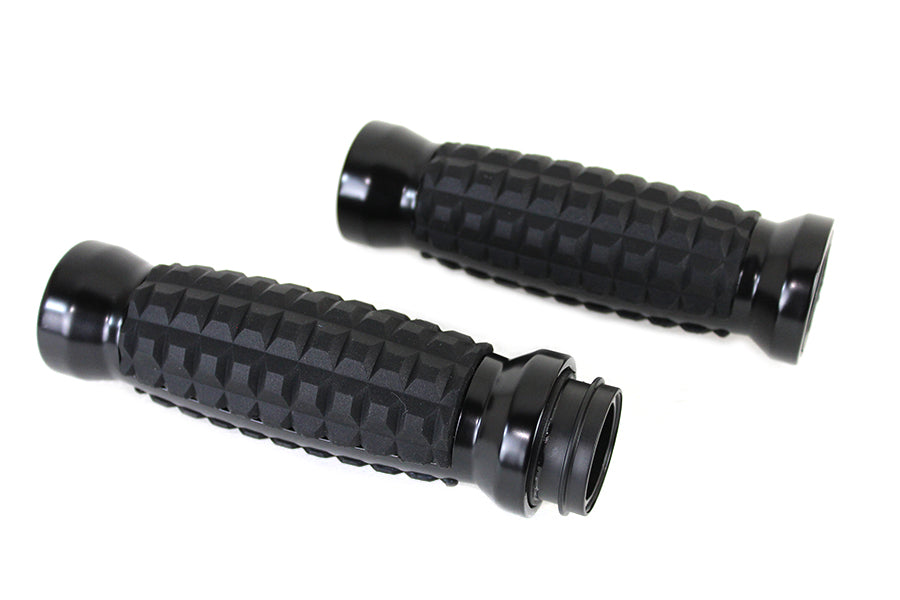 28-0896 - Alligator Style Grip Set Black by Wyatt Gatling