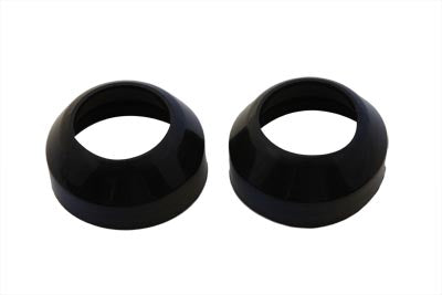 28-0904 - 41mm Rubber Fork Boots Black by V-Twin