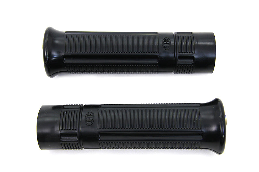 28-0931 - Black Beck Plastic Grip Set by V-Twin