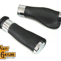 28-0935 - Wyatt Gatling Donkey Style Handlebar Grip Set by V-Twin