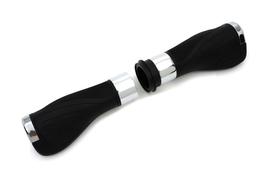 28-0935 - Wyatt Gatling Donkey Style Handlebar Grip Set by V-Twin