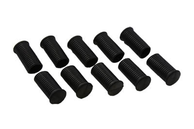 28-1954 - Replica Driver Footpeg Rubber Black by Wyatt Gatling