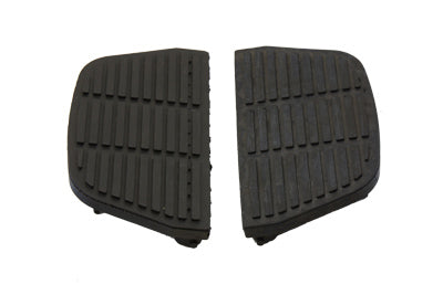 28-2120 - Passenger Footboard Mat Black by V-Twin