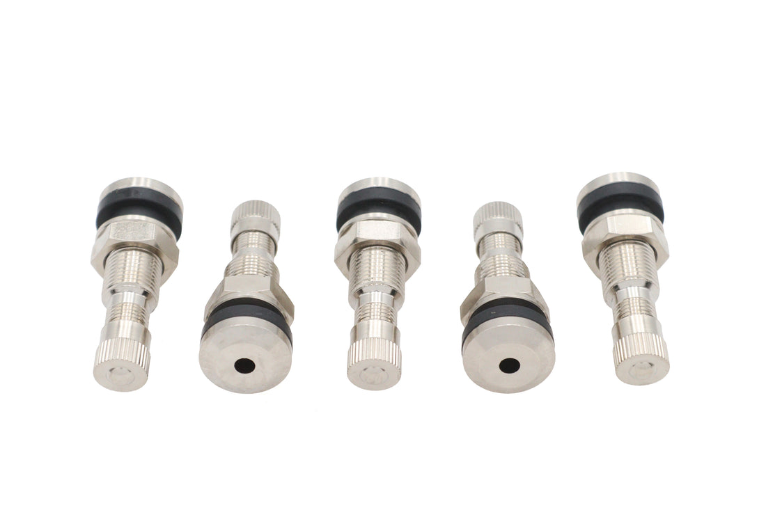 28-2130 - Tubeless Tire Valve For Mag Style Rims Chrome by V-Twin
