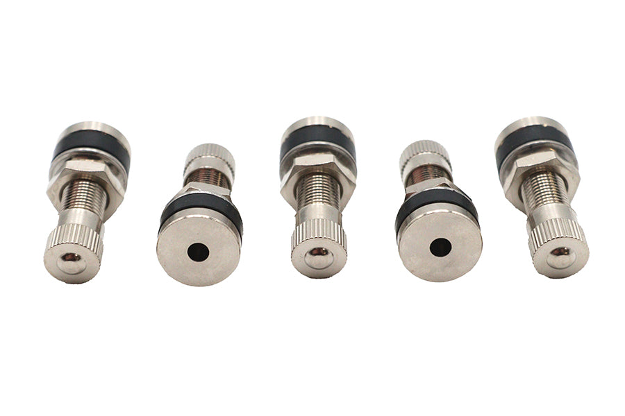 28-2131 - Tubeless Tire Valve For Mag Style Rims Chrome by V-Twin