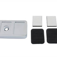 28-2226 - Brake Pedal Pad Chrome by Wyatt Gatling