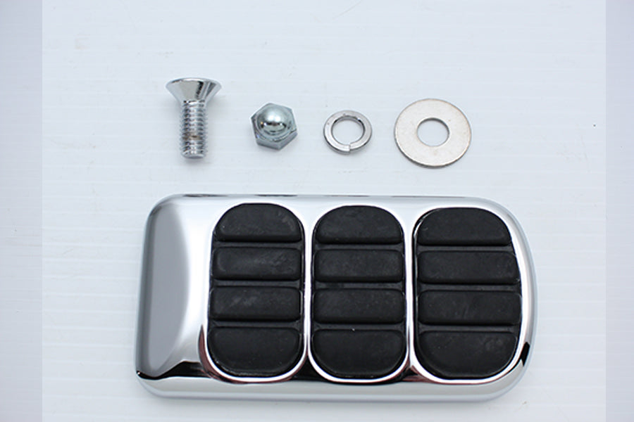 28-2252 - Brake Pedal Pad Chrome by V-Twin