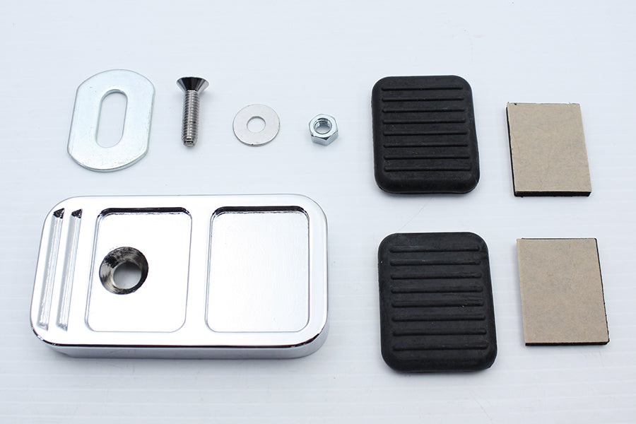 28-2257 - Brake Pedal Pad Chrome by Wyatt Gatling