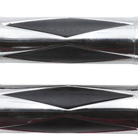 28-3585 - Ultima Diamond Style Grip Set with Chrome Eagle End Cap by Ultima