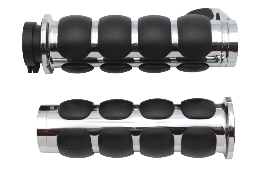28-5202 - Ultima Cushioned TBW Grip Set with Chrome Ends by Ultima