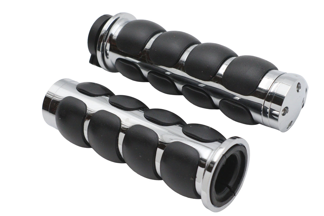 28-5202 - Ultima Cushioned TBW Grip Set with Chrome Ends by Ultima
