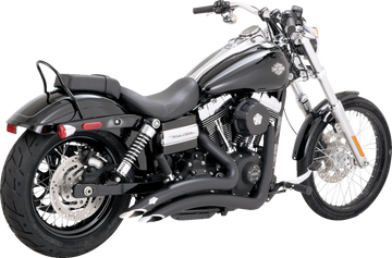 VANCE & HINES 2-into-2 Big Radius Exhaust System - Matte Black 46081