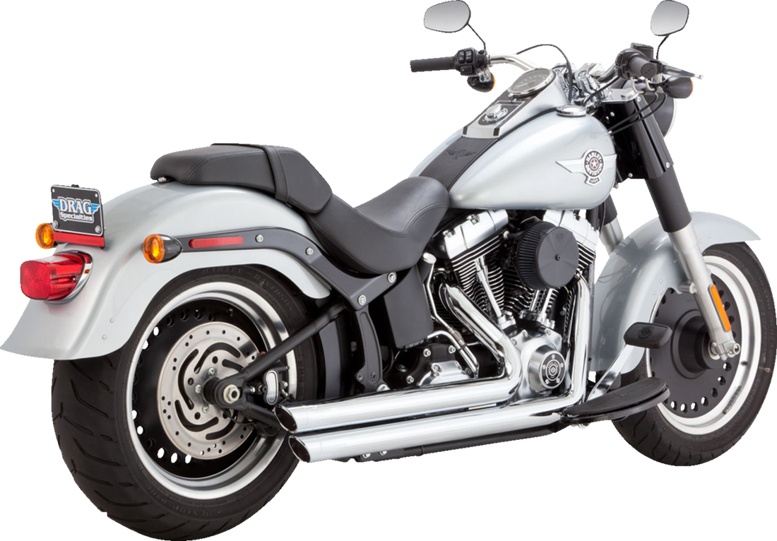 VANCE & HINES Big Shots Staggered Exhaust System - Chrome 17959