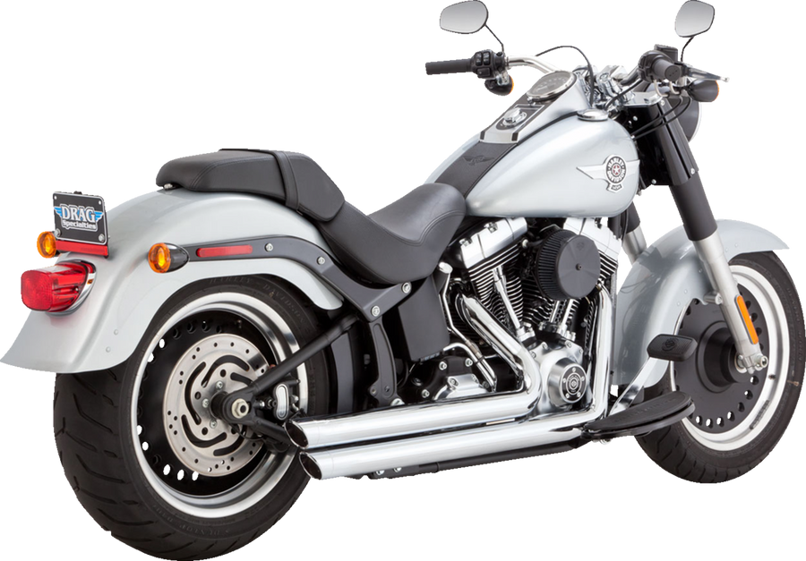 VANCE & HINES Big Shots Staggered Exhaust System - Chrome 17959