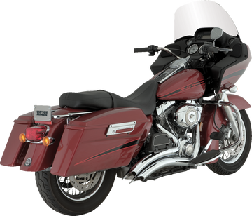 VANCE & HINES 2-into-2 Big Radius Exhaust System - Chrome 26082