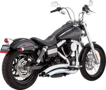 VANCE & HINES 2-into-2 Big Radius Exhaust System - Chrome 26081