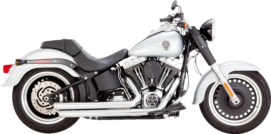 VANCE & HINES Big Shots Staggered Exhaust System - Chrome 17959