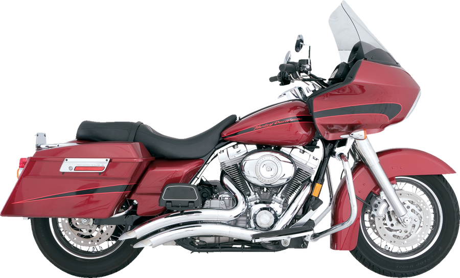 VANCE & HINES 2-into-2 Big Radius Exhaust System - Chrome 26082