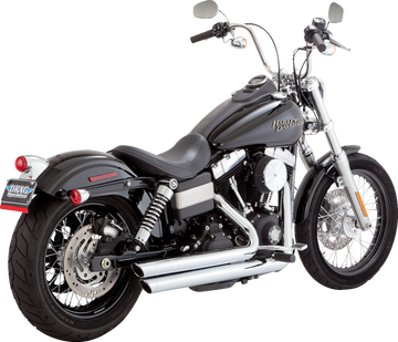 VANCE & HINES Big Shots Staggered Exhaust System - Chrome 17958