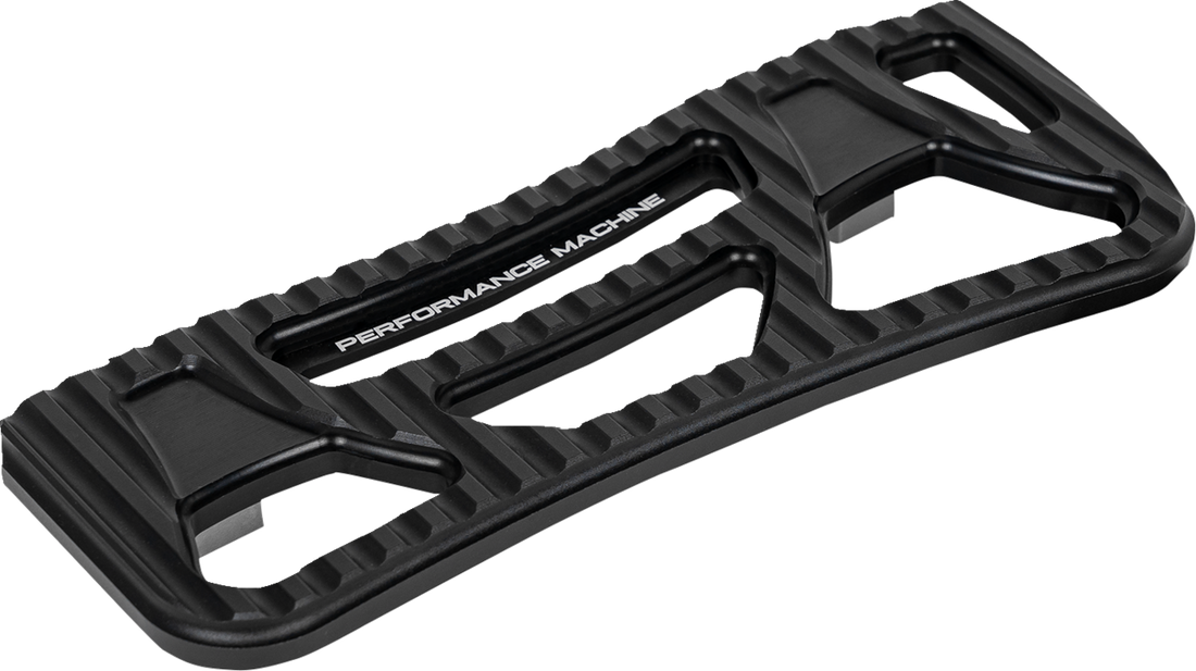 PERFORMANCE MACHINE (PM) Drifter Floorboards - Rider - Black Ops - FL 0036-1025-SMB