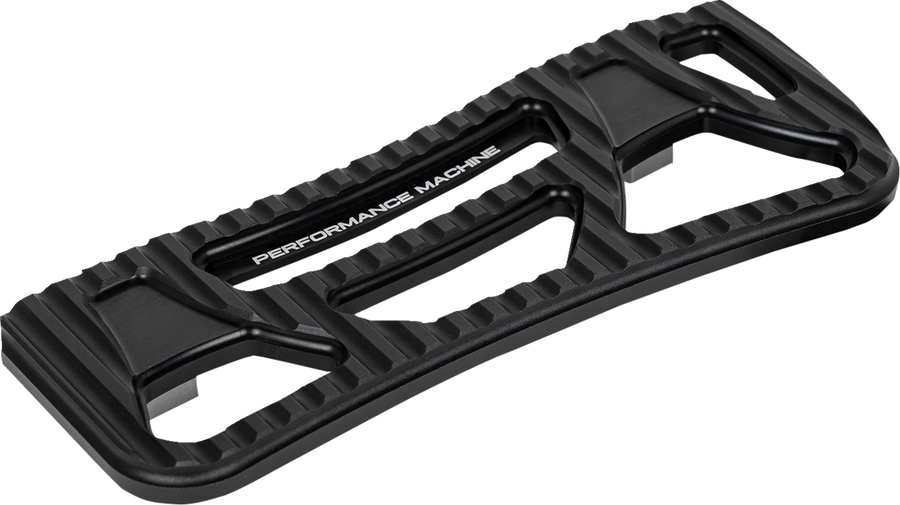 PERFORMANCE MACHINE (PM) Drifter Floorboards - Rider - Black Ops - FL 0036-1025-SMB