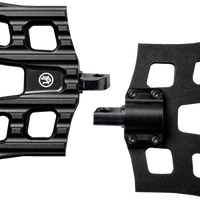 PERFORMANCE MACHINE (PM) Drifter Floorboards - Passenger - Black Ops - FL 0036-1026-SMB