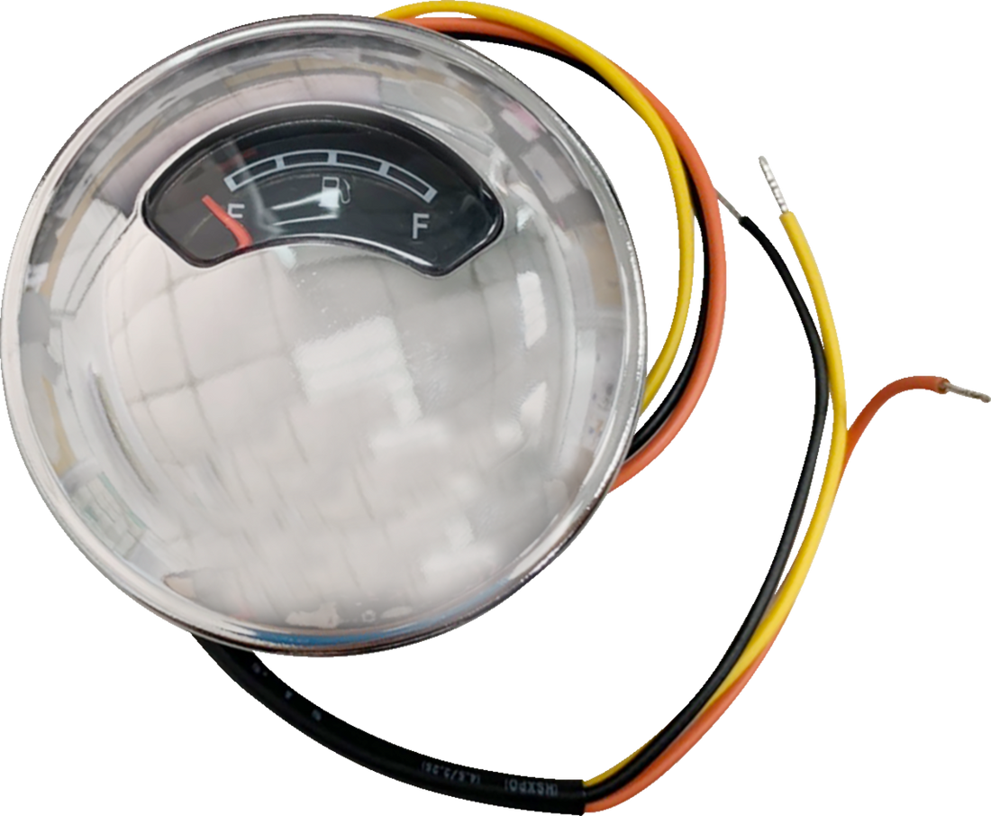 DRAG SPECIALTIES Fuel Gauge - OEM Chrome - Harley-Davidson '08-'25 78367