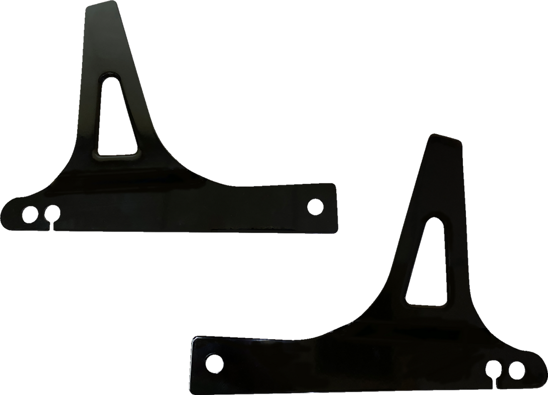 DRAG SPECIALTIES Side Plates - Black X08-0010GB