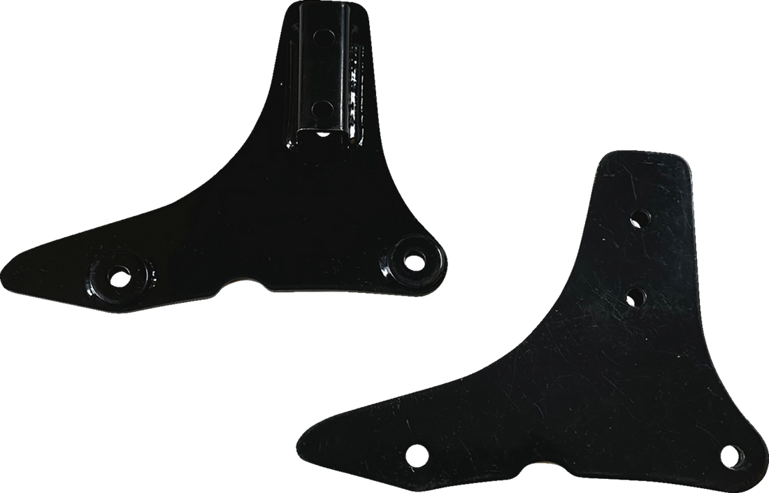 DRAG SPECIALTIES Side Plates - Black X08-0013GB