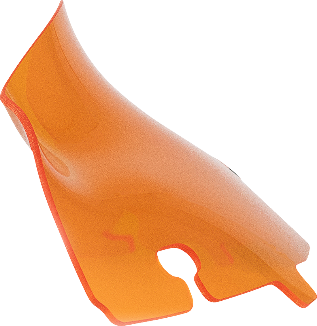 KLOCK WERKS Kolor Flare* Sport Windshield - 4" - Orange - FLH KWW-01-0675