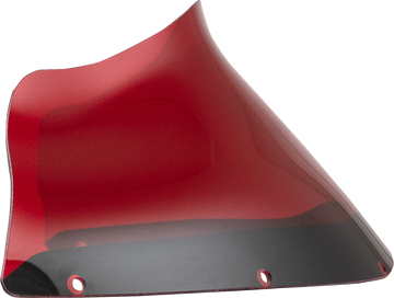 KLOCK WERKS Kolor Flare* Windshield - 9" - Red - FXRP KWW-02-0614